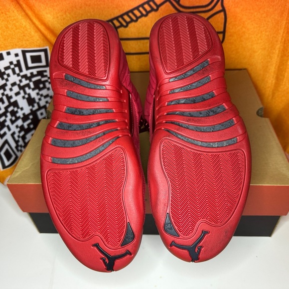 Jordan 12 Retro 2018 Gym Red Size 10.5M Pre-loved - Picture 7 of 7